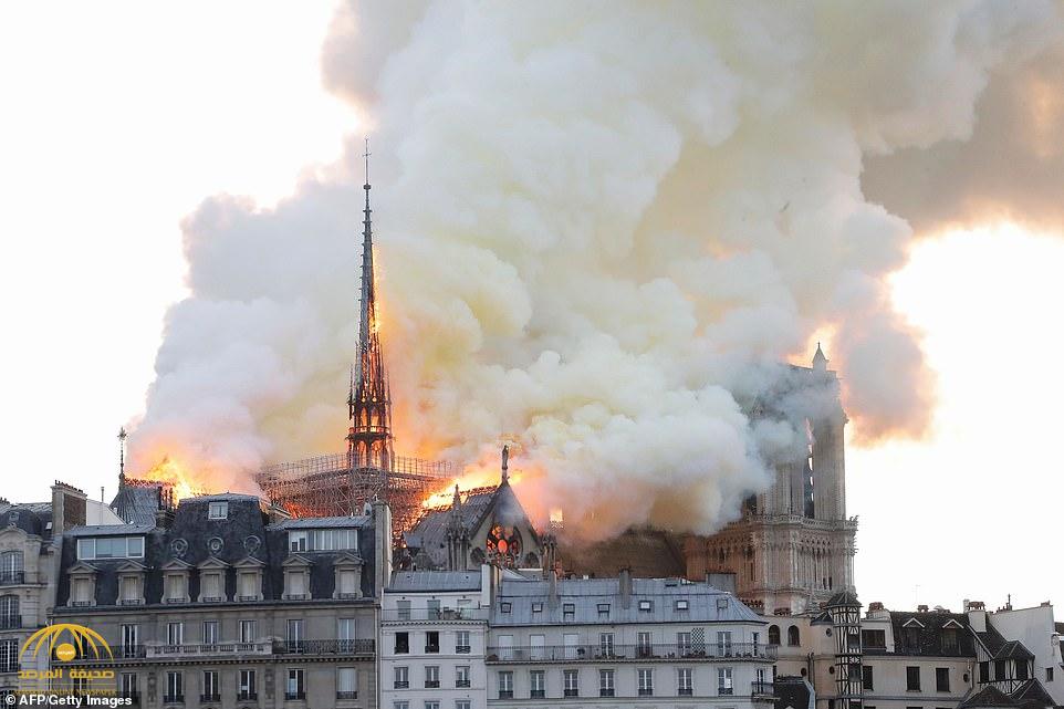لهذا السبب لم يتم إطفاء حريق كاتدرائية نوتردام من الجو؟