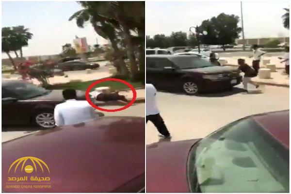 بالفيديو.. سيارة "فورد" تصدم طالبًا بشكل متعمد وتقذفه أمامها في الكلية التقنية بالرياض