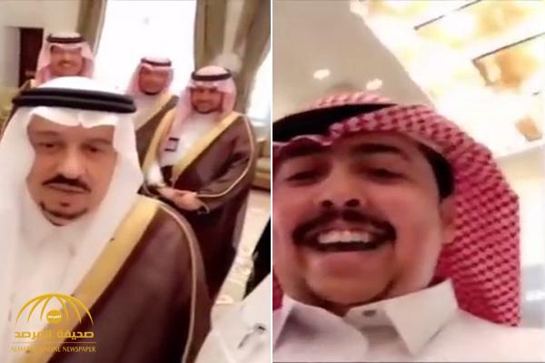 بالفيديو .. المواطنة "أم خالد" تبعث هدية مفاجئة مع ابنها إلى أمير الرياض !