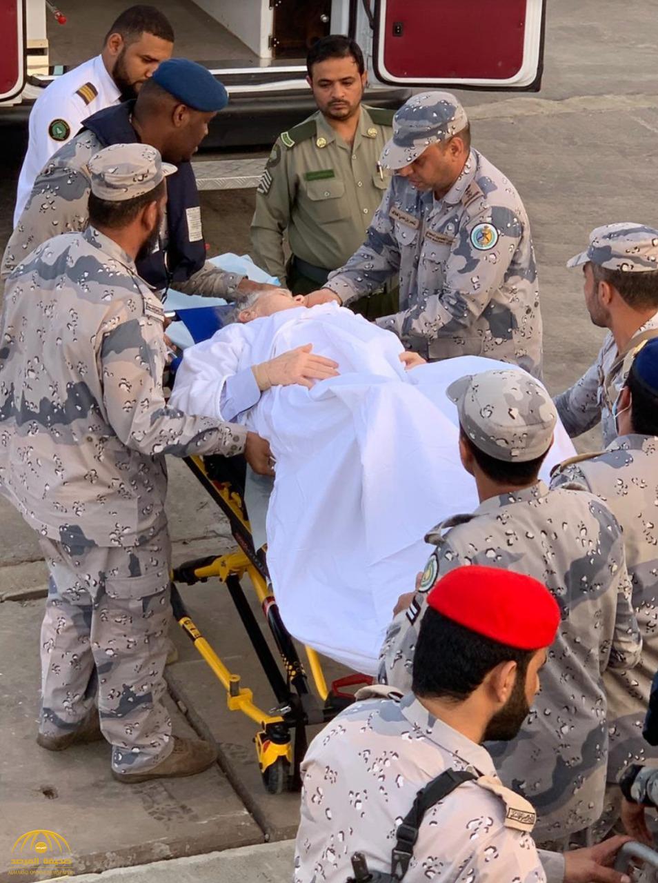 بالصور : السعودية تنقذ راكباً أمريكياً تعرض لنزيف معوي وارتجاف في القلب على متن سفينة ركاب سياحية