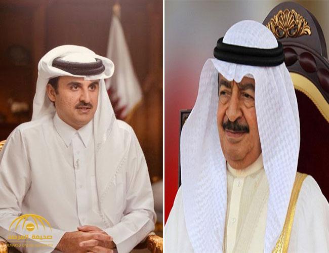 رئيس وزراء البحرين يفاجئ "أمير قطر" باتصال هاتفي .. وهذا ما دار بينهما!