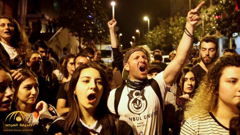 بعد قرار إلغاء الانتخابات في اسطنبول .. احتجاجات للمعارضة التركية بشوارع المدينة