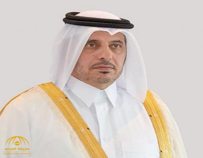 رئيس مجلس وزراء قطر يصل إلى جدة-صورة
