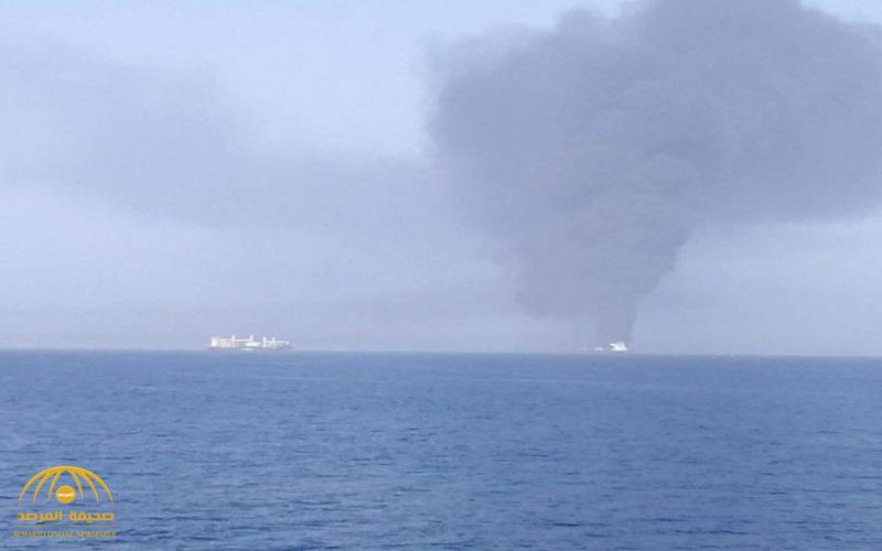 تفاصيل جديدة حول الهجوم على ناقلتي نفط في خليج عمان .. وأول تعليق من الأسطول الخامس الأمريكي بشأن الحادثة