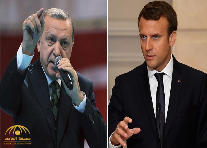 "أردوغان" ينفعل و يهاجم الرئيس الفرنسي : أنت ما هي صفتك؟