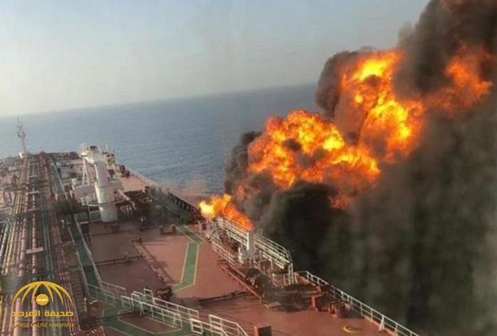 مسؤول أمريكي : تم رصد عبوة لم تنفجر ملتصقة على جانب إحدى الناقلتين في خليج عمان