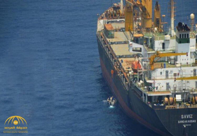 متحدث التحالف : إخلاء أحد أفراد طاقم السفينة الإيرانية المشبوهة (سافيز)  إلى المستشفى العسكري بجازان