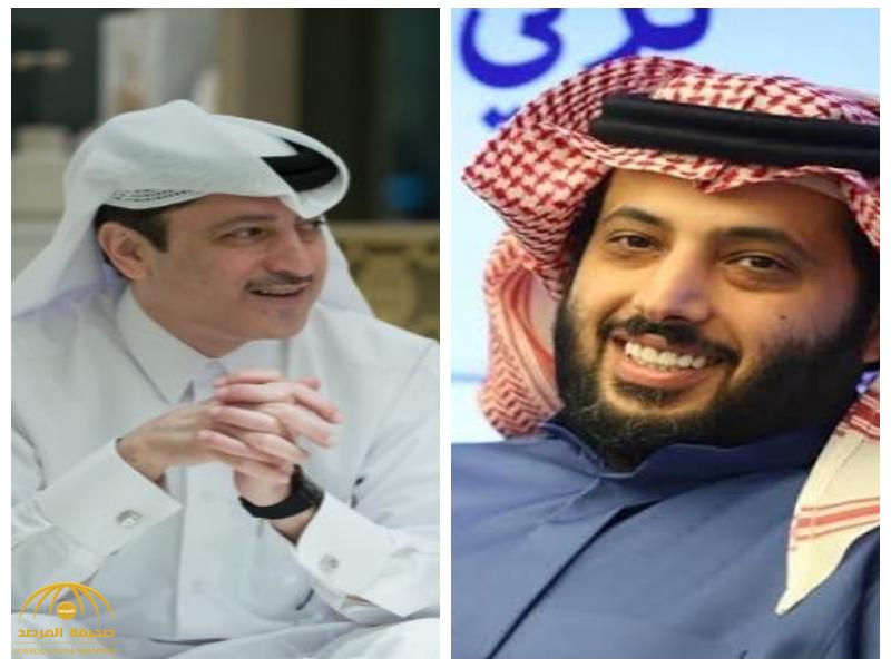 تركي آل الشيخ يسخر من  رجل الأعمال  القطري "عادل بن علي "ويصفه بـ“الثور“!