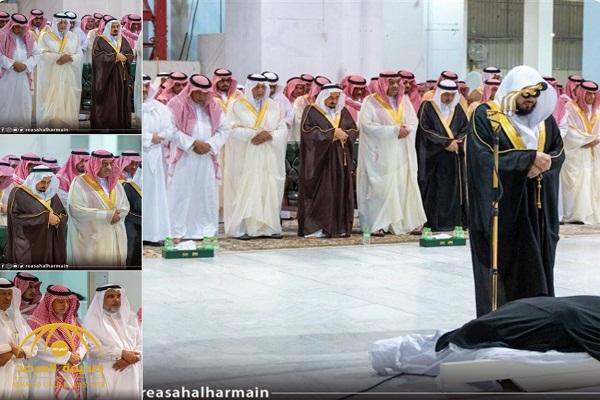 شاهد بالصور: صلاة الجنازة على الأميرة "الجوهرة بنت عبدالعزيز بن مساعد" بالمسجد الحرام