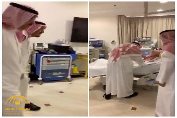 شاهد: زيارة الملك سلمان لأخيه الراحل بندر في المستشفى قبل وفاته ووصيته لـ"خادم الحرمين "