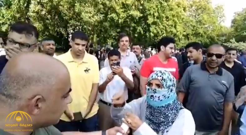 بالفيديو : سعودية في لندن ترد على مذيع لبناني وعدد من المعارضين للمملكة وتفضح سياسة إيران في المنطقة