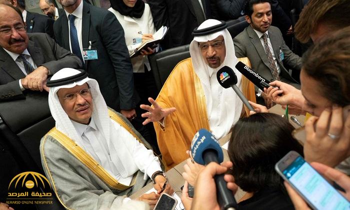 شاهد .. تدافع الصحفيين تجاه وزير الطاقة "خالد الفالح" خلال اجتماع أوبك في فيينا