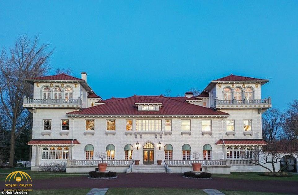 شاهد :عرض قصر فاخر في ولاية نيوجيرسي الأمريكية للبيع بأقل من سعره السابق بـ 75% !