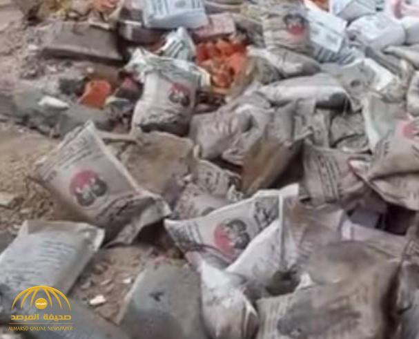 إجراء عاجل من وزارة العمل بعد فيديو  إلقاء جمعية خيرية أطنان من أكياس الرز في الصرف الصحي بفرسان
