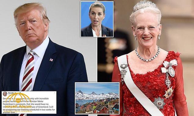 ترامب يفاجئ  العائلة الملكية في الدنمارك بهذا القرار بعد رفض  بيع  جزيرة "غرينلاند" له!