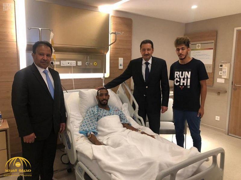 من داخل المستشفى .. شاهد : أول فيديو وصور للمواطن الذي أصيب بإطلاق نار في تركيا