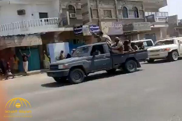 بالفيديو .. شاهد احتفال قوات الشرعية بعد السيطرة  على عدن