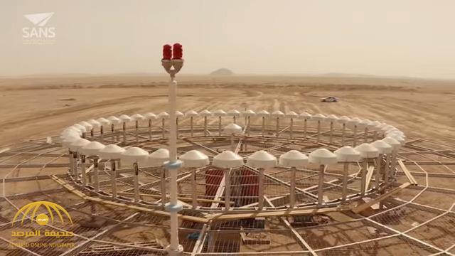 بالفيديو .. مقطع يوثق مراحل بناء مطار خليج نيوم ... والشركة  تعلق : كان هذا التحدي الأكبر !