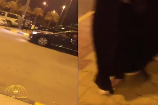 بالفيديو .. قائد مركبة يتحرش بفتيات خارج مول تجاري ببريدة