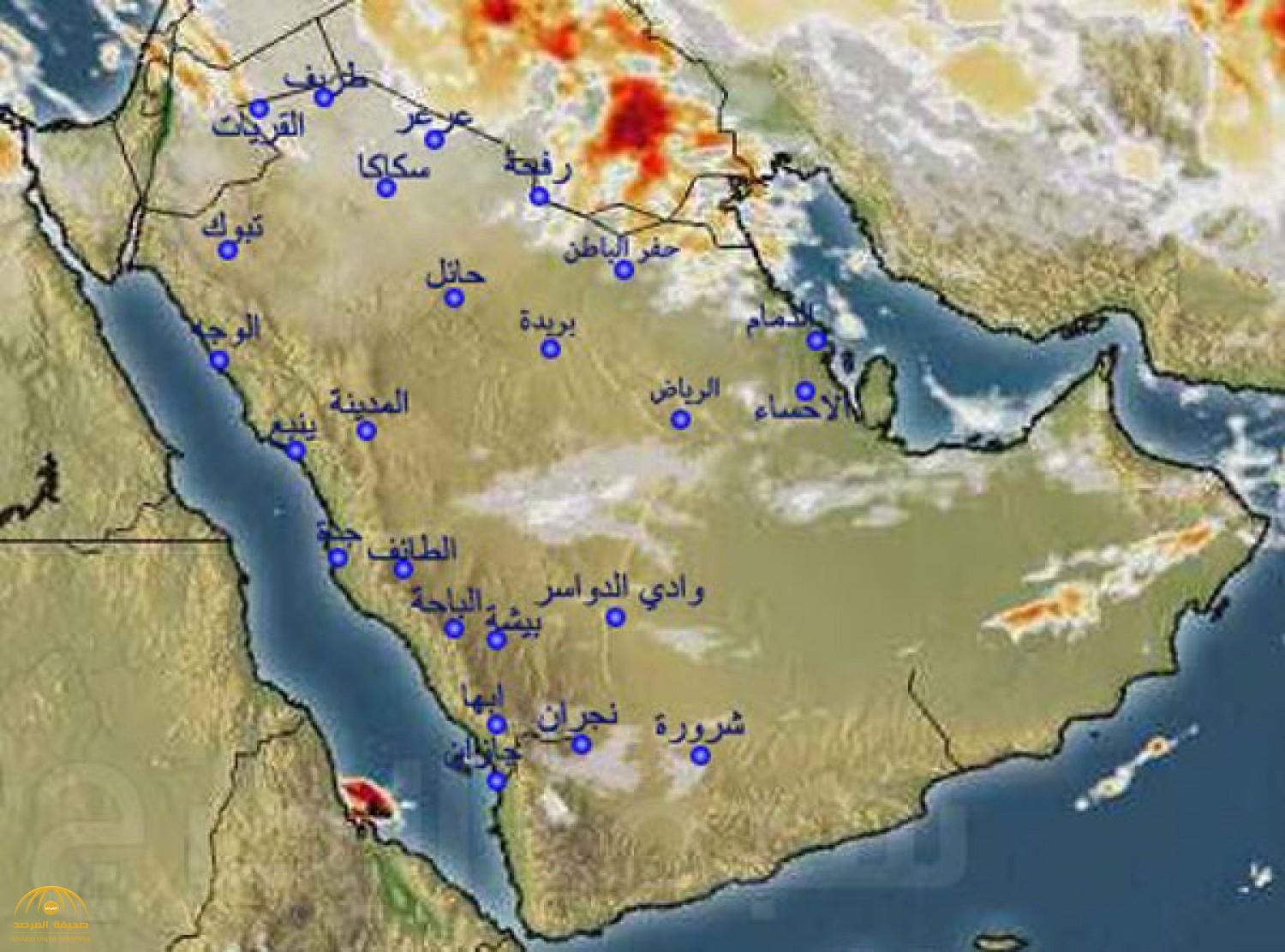 «أمطار ورياح مثيرة للأتربة» تضرب عدة مناطق في المملكة خلال الساعات القادمة !