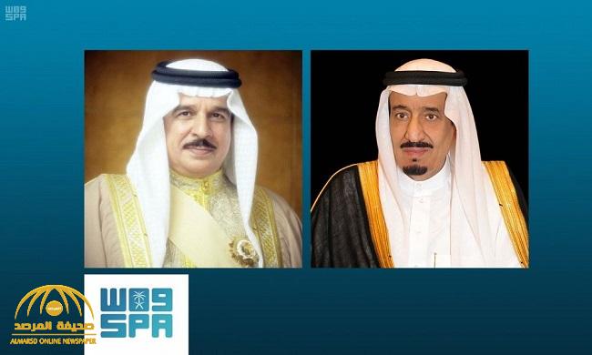 خادم الحرمين يتلقى اتصالاً هاتفياً من ملك البحرين .. ويؤكد: قدرة المملكة على التعامل مع مثل هذه الأعمال الإرهابية