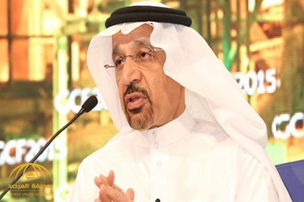 أول تعليق من وزير الطاقة "خالد الفالح" على تعيين محافظ صندوق الاستثمارات العامة رئيسًا لـ"أرامكو"