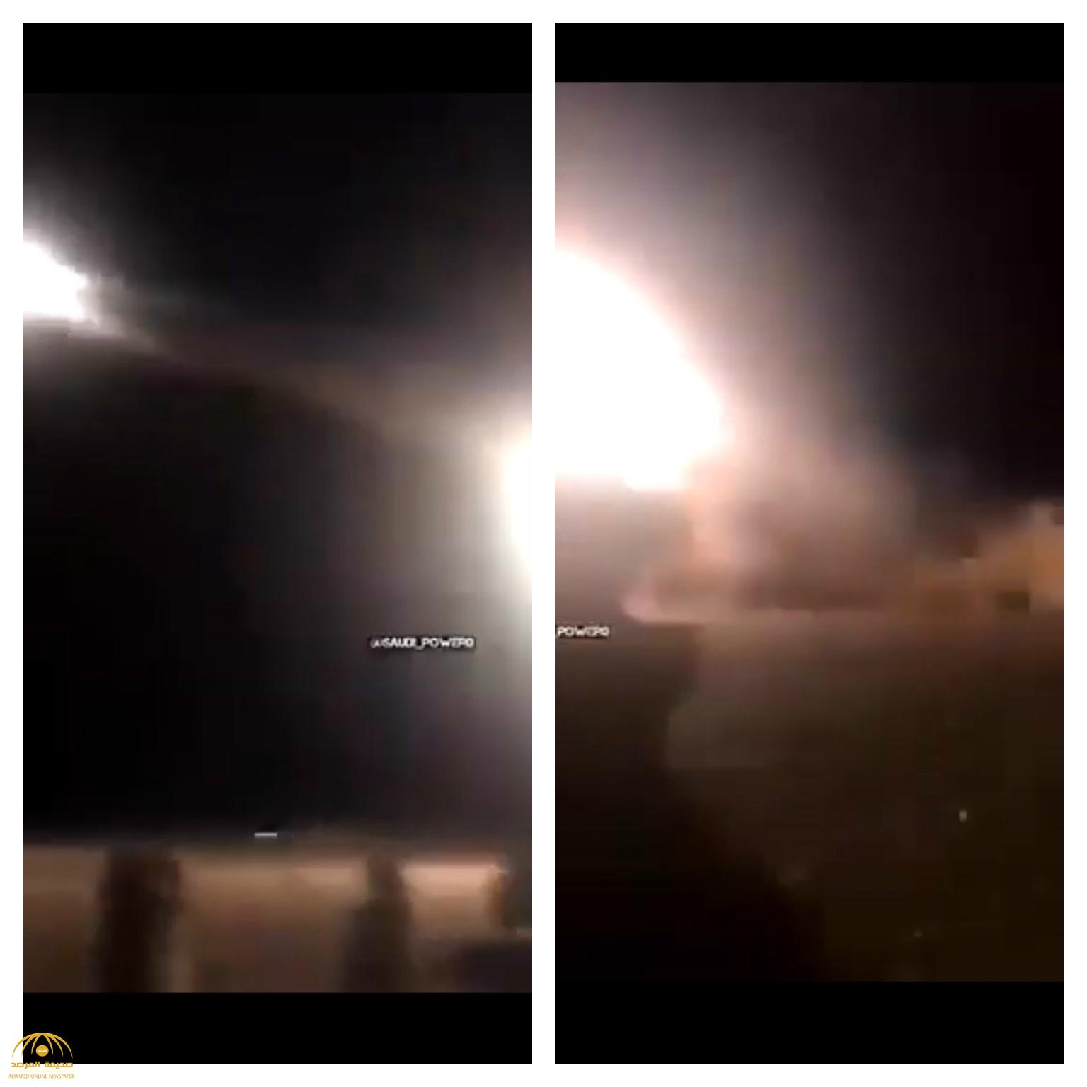 شاهد : لحظة استهداف أوكار الحوثيين في صعدة براجمات الصواريخ