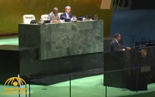 لأول مرة  .. شاهد : زغاريد داخل أروقة الأمم المتحدة !