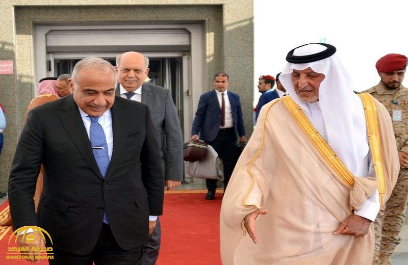 بالصور .. رئيس الوزراء العراقي يصل إلى جدة
