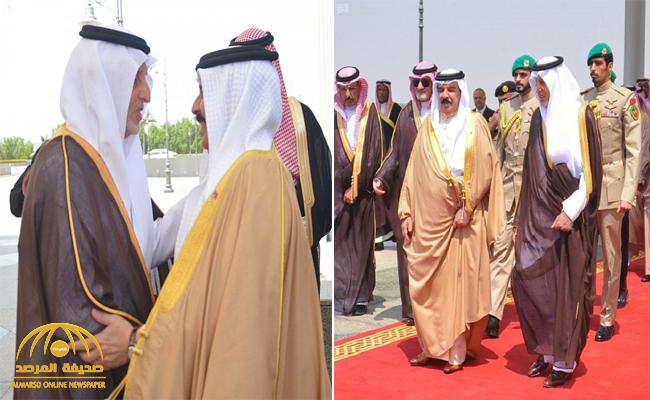 بالصور .. ملك البحرين يصل جدة