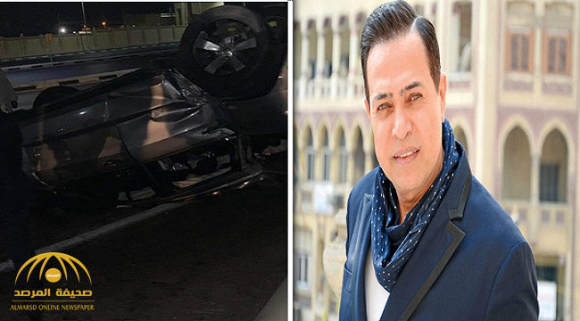 صور.. الفنان المصري "حكيم" يتعرض لحادث مروع أدى لانقلاب سيارته.. والكشف عن حالته !
