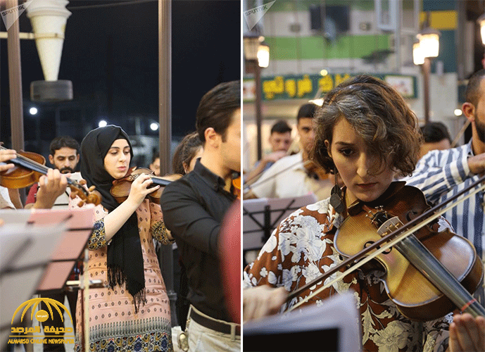 شاهد الموصل ما بعد "داعش" قاتل الفن ... موسيقيات وعازفون عراقيون في "أوركسترا مضيئة"