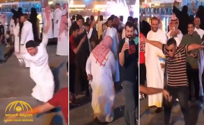 من شدة "الوناسة" بموسم الرياض ... شاهد : عروض فردية  ورقص "حر" على أغنية لمايكل جاكسون!