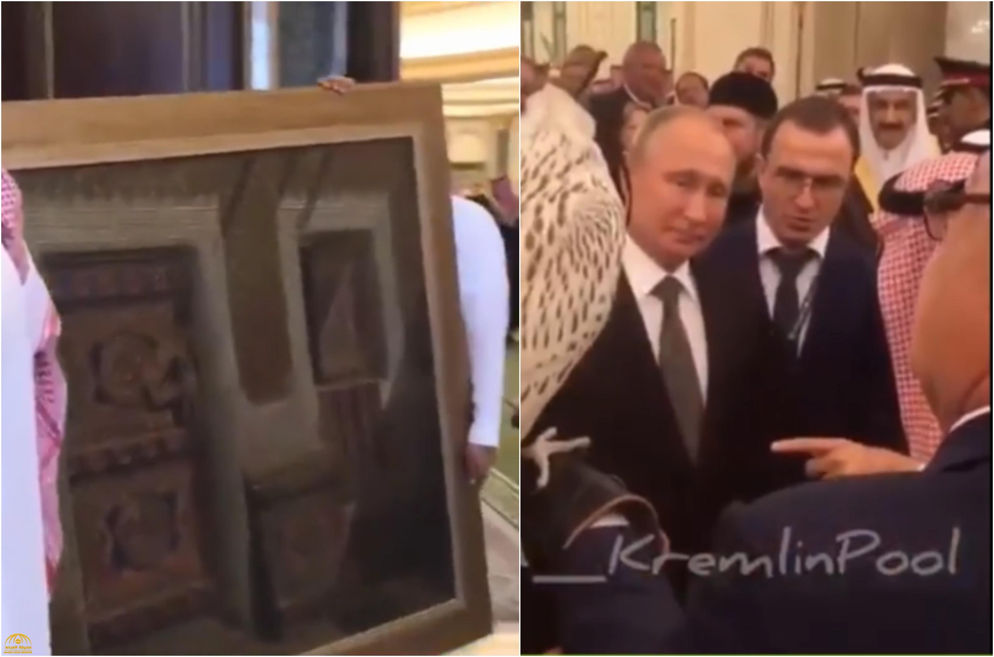 "الملك سلمان" و "بوتين" يتبادلان الهدايا .. ماذا قدم كلٌ منهما للآخر ؟ - فيديو وصور