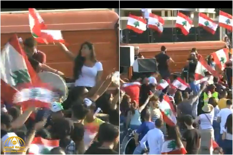 ردة فعل المتظاهرين في لبنان بعد القرارات "الإصلاحية" التي أعلنها سعد الحريري - فيديو
