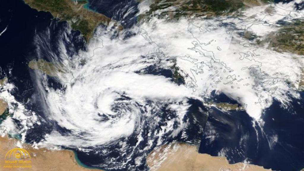 وكالة “ناسا ” تحذر مصر من اقتراب إعصار نادر ومدمر وتنشر صورة له