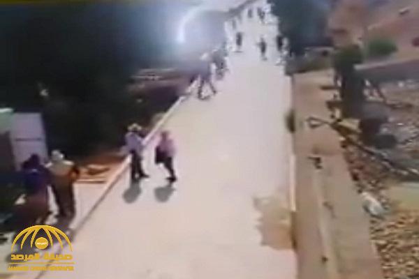 شاهد: أول فيديو لحظة هجوم  "الداعشي" على  السياح في مدينة جرش الأردنية