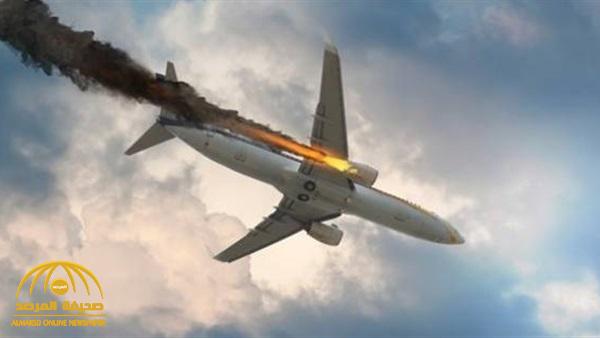 شاهد ..مقطع يوثق لحظات مروعة  لإحتراق طائرة " بوينج " على متنها 360 راكب أثناء تحليقها في الهواء !
