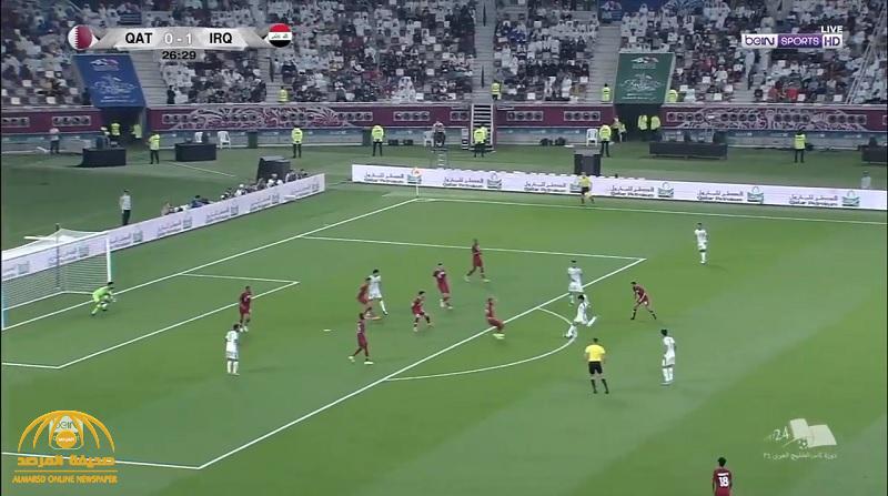 بالفيديو : العراق يفوز على قطر بهدفين في افتتاح بطولة خليجي 24