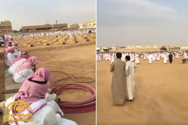 شاهد .. جموع غفيرة تشيع جثمان مشهور سناب "أبو محمد الراشد" بالقصيم