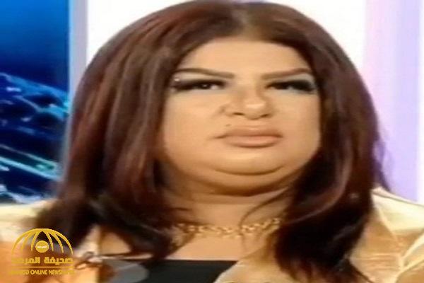 بسبب وزنها الزائد .. بالفيديو  : فنانة كويتية تتعرض لموقف محرج على الهواء