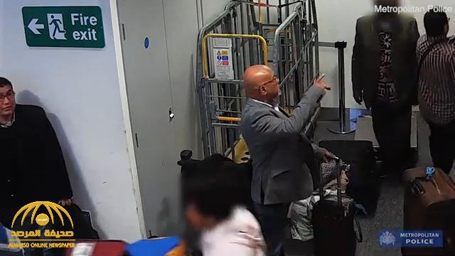 شاهد .. كاميرا توثق عملية سرقة منظمة لأربعة لصوص في مطار لندن نفذوها في 22 ثانية فقط