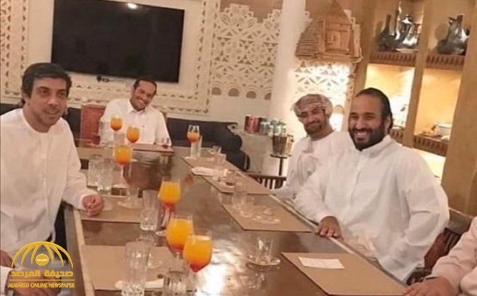 المرصد تكشف حقيقة صورة متداولة تجمع الأمير محمد بن سلمان ووزير خارجية قطر
