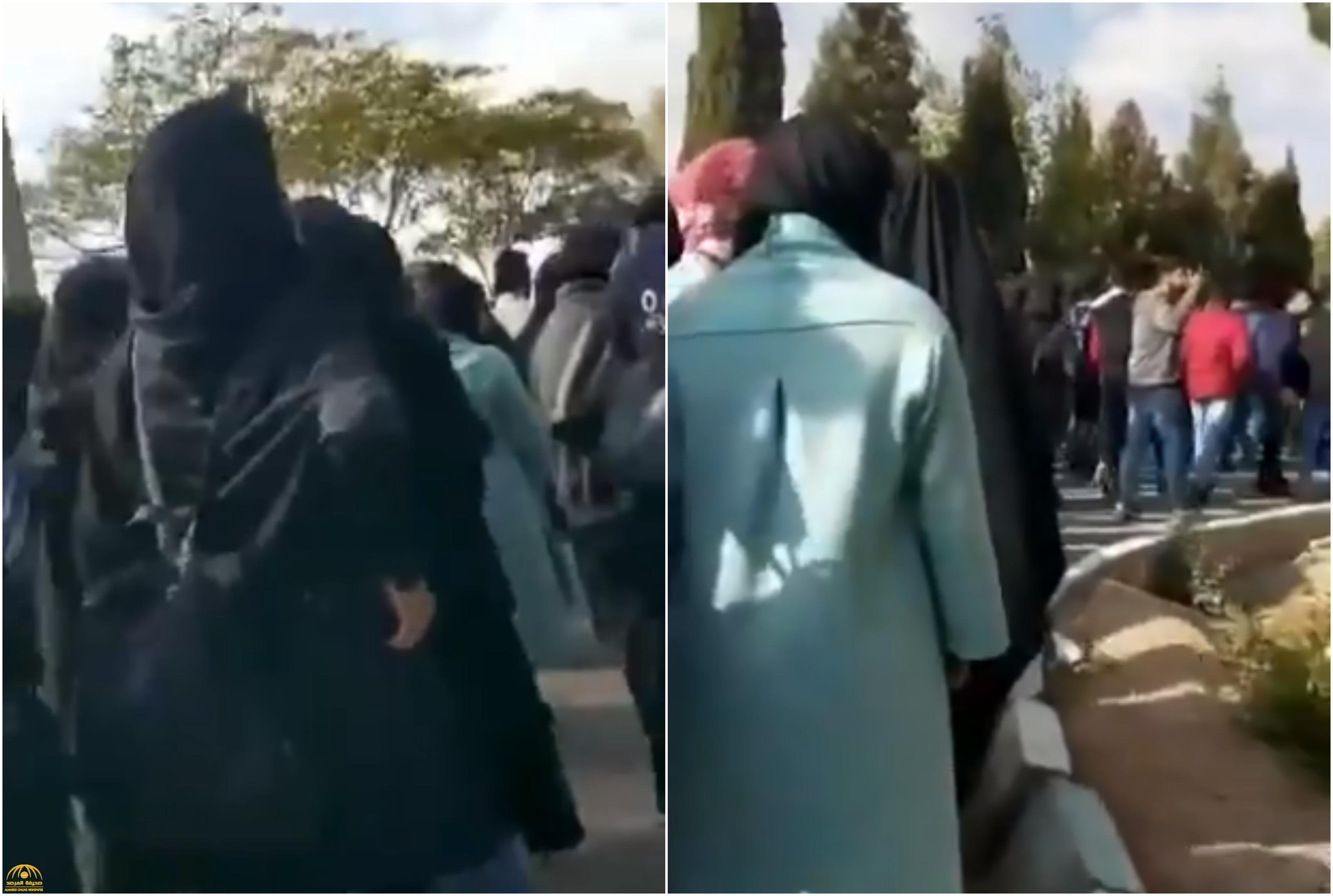 الاحتجاجات تتواصل.. شاهد: حراك طلابي ينضم للمظاهرات ضد نظام الملالي في إيران