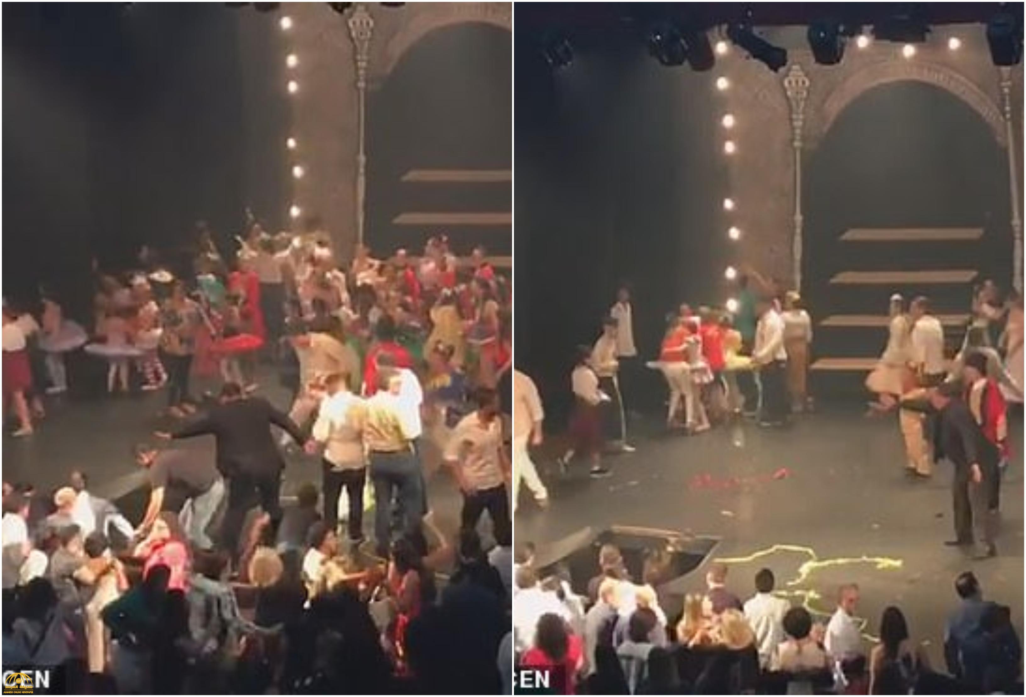 شاهد: نهاية غير متوقعة لحفل مجموعة من الراقصين في البرازيل!