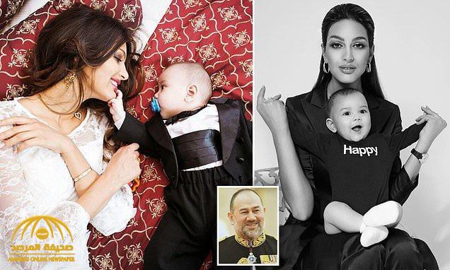 شاهد: طليقة ملك ماليزيا السابق تنشر صوراً جديدة لها ولطفلها.. وتعلق: "إسماعيل هو نسخة منك"!