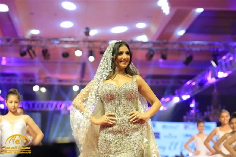 شاهد.. فنانة مصرية ترتدي فستان زفاف بقيمة 15 مليون دولار!