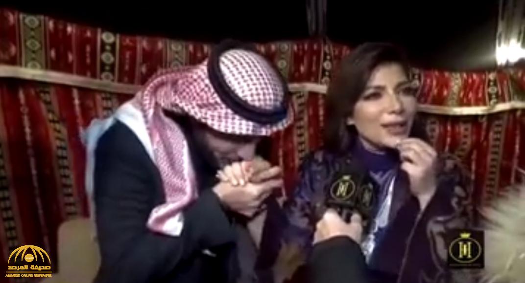 شاهد .. ماجد المهندس يُقبّل يد أصالة في سمرات موسم الرياض .. والأخيرة : "مجودي أنا بحبه"