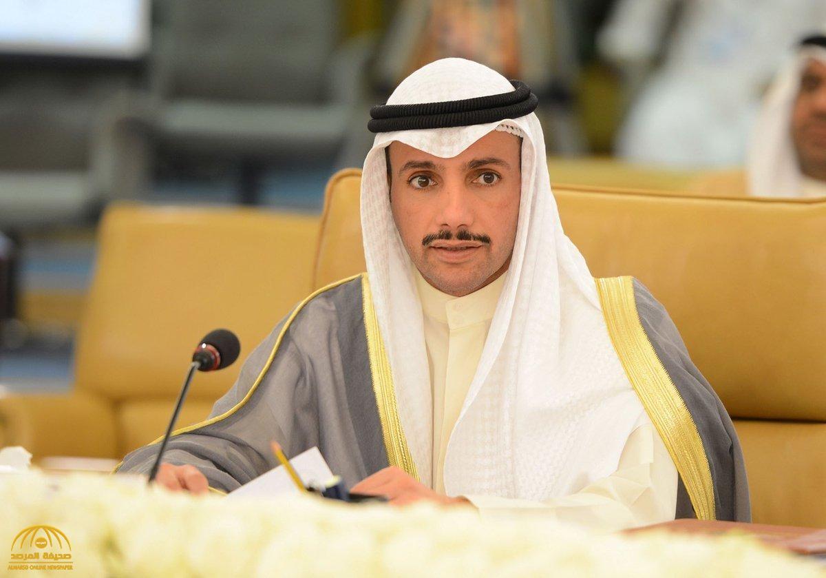 الاعتداء على رئيس مجلس الأمة الكويتي "مرزوق الغانم" داخل مقبرة بالكويت