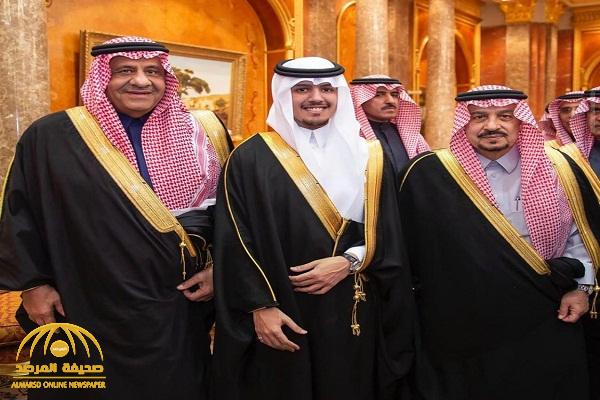 شاهد: حفل زواج الأمير "عبدالإله بن سلطان" بحضور عدد من  الأمراء البارزين